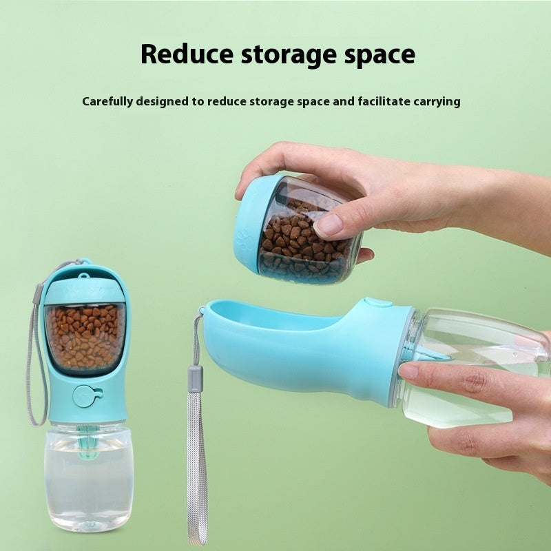 Dual-use Dog Outing Drinking Cup Two-in-one Portable